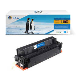 G&G kompatybilny toner z HP CF411X, NT-PH411XC, HP 410X, cyan, 5000s, high capacity