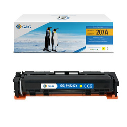 G&G kompatybilny toner z HP W2212A, NT-PH2212Y, HP 207A, yellow, 1250s