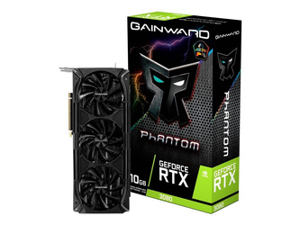 GAINWARD GeForce RTX 3080 Phantom+ 10GB GDDR6X LHR 3xDP 1xHDMI