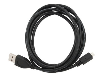 GEMBIRD CCP-MUSB2-AMBM-10 Gembird kabel micro USB 2.0 AM-MBM5P 3m ładowanie transmisja czarny