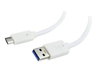 GEMBIRD CCP-USB3-AMCM-1M-W Gembird kabel USB-C 3.0, 1m, biały