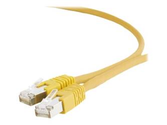 GEMBIRD PP6A-LSZHCU-Y-0.25M Gembird patchcord RJ45, kat. 6A, SFTP, LSZH, 0.25m, żółty