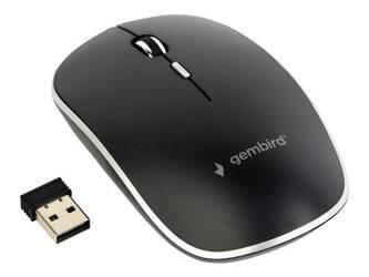 GEMBIRD Silent wireless optical mouse black