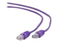 GEMBIRD patchcord RJ45 osłonka zalewana kat 5e UTP 2m fiolet