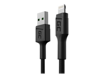 GREENCELL Cable GC PowerStream USB-A - Lightning 30cm Apple 2.4A