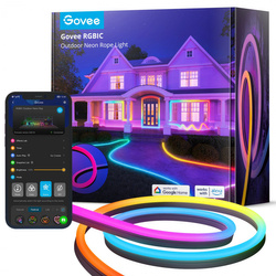 Govee H61A8 Outdoor Neon Strip Lights 10m | Taśma LED | Wi-Fi, Bluetooth, RGBIC