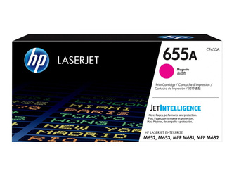 HP 655A Original LaserJet Toner Cartridge Magenta