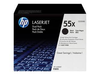 HP CE255XD Toner HP black dual pack 12500str