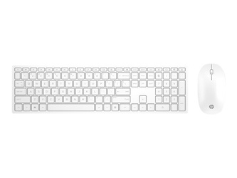 HP Zestaw bezprzewodowy myszy i klawiatury Pavilion 800 - biały 4CF00AA