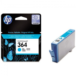 HP oryginalny ink / tusz CB318EE, HP 364, cyan, blistr, 300s