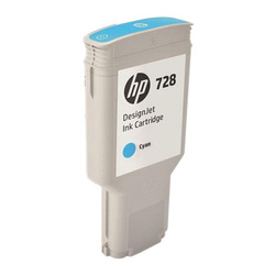 HP oryginalny ink / tusz F9K17A, HP 728, cyan, 300ml