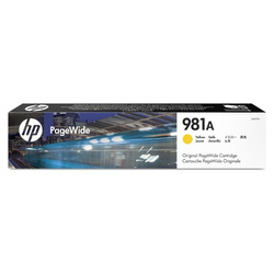 HP oryginalny ink / tusz J3M70A, HP 981A, yellow, 6000s, 70ml