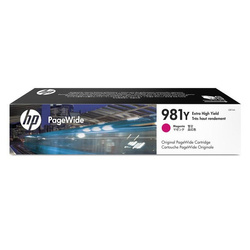 HP oryginalny ink / tusz L0R14A, HP 981Y, magenta, 16000s, 185ml, extra duża pojemność