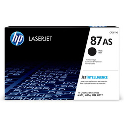 HP oryginalny toner CF287AS, HP 87AS, black, 6000s, low capacity