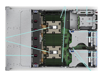 HPE ProLiant DL385 Gen11 AMD EPYC 9124 3.0GHz 16-core 1P 32GB-R 8SFF 1000W PS EU Server