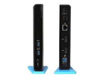 I-TEC USB 3.0/USB-C Dual HDMI Docking Station 2x HDMI 1x GLAN 2x USB 3.0 4x USB 2.0 1x Audio 1x Mic