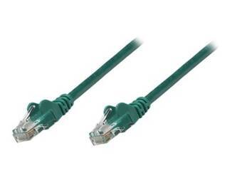 INTELLINET 318945 Intellinet patch cord RJ45. kat. 5e UTP. 1m zielony. 100 miedź