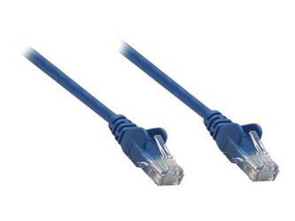 INTELLINET 319775 Intellinet patch cord RJ45. kat. 5e UTP. 3m niebieski. 100 miedź