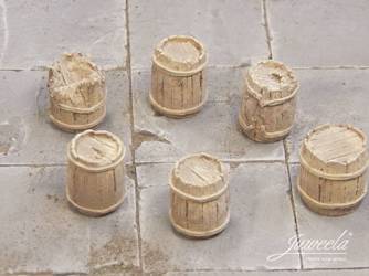 Juweela: Stare drewniane beczki - Jasne (12 szt)