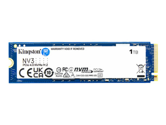 KINGSTON 1000G NV3 M.2 2280 PCIe 4.0 NVMe SSD