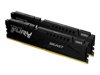 KINGSTON 64GB 4800MHz DDR5 CL38 DIMM Kit of 2 FURY Beast Black