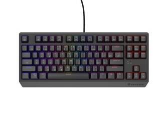 KLAWIATURA DLA GRACZY GENESIS THOR 230 TKL CZ/SK RGB MECHANICZNA OUTEMU RED CZARNA HOT SWAP