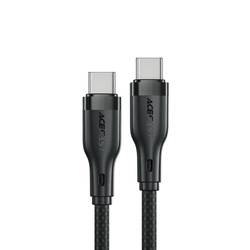 Kabel Acefast C8-03 USB-C / USB-C 60W 3A - czarny