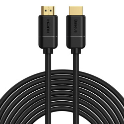 Kabel HDMI 2.0 Baseus, 1080P 60Hz, 3D, HDR, 18Gbps, 10m (czarny)