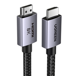Kabel HDMI 2.1 male to male UGREEN HD171, 1m (czarny)  25908