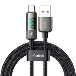 Kabel USB-A do USB-C Mcdodo CA-3630, auto power off, PD 100W, 1.2m (czarny)