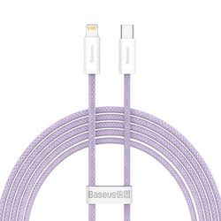 Kabel USB-C do Lightning Baseus Dynamic Series, 20W, 2m (fioletowy)