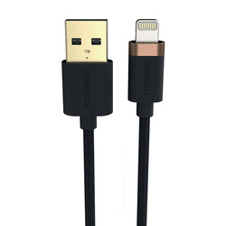 Kabel USB do Lightning Duracell 1m (czarny)