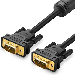Kabel VGA UGREEN VG101, FullHD, 3m (czarny) 11631