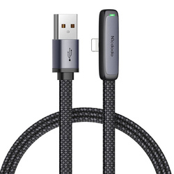 Kabel kątowy USB do lightning Mcdodo CA-2790, 1.2m (czarny)