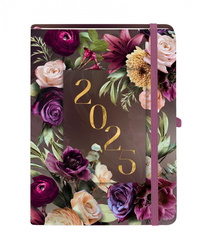 Kalendarz 2025 Botanical B6 Kwiaty TDW