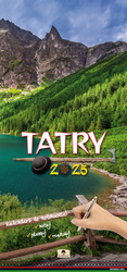 Kalendarz 2025 paskowy szeroki Tatry KPS- V.3