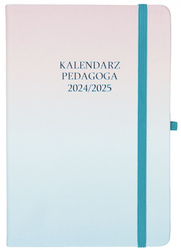 Kalendarz Pedagoga 2024/2025 Salsa A5 tygodniowy kolorowy