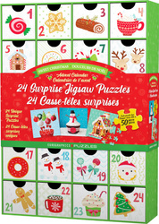 Kalendarz adwentowy puzzle Sweet Christmas 8924-5666