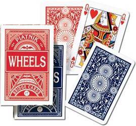 Karty do gry talia pojedyńcza Wheels