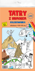 Kolorowanka XL Tatry z humorem kolor