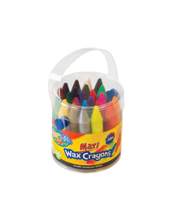 Kredki świecowe Colorino Kids wiaderko maxi 24 kolory