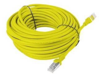 LANBERG PCF5-10CC-1500-Y Lanberg Patchcord RJ45, kat. 5e, FTP, 15m, żółty