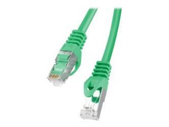 LANBERG PCF6-10CC-0025-G Lanberg Patchcord RJ45 cat.6 FTP 0.25m zielony