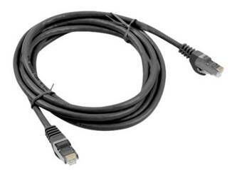 LANBERG PCF6-10CC-0100-BK Lanberg Patchcord RJ45 cat.6 FTP 1m czarny