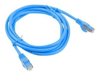 LANBERG PCF6-10CC-0500-B Lanberg Patchcord RJ45 cat.6 FTP 5m niebieski