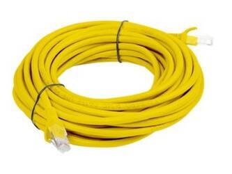 LANBERG PCU5-10CC-0500-Y Lanberg Patchcord RJ45, kat. 5e, UTP, 5m, żółty