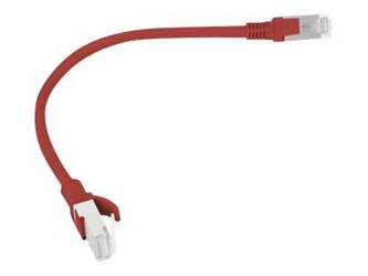 LANBERG PCU6-10CC-0025-R Lanberg Patchcord RJ45 kat. 6 UTP 0.25m czerwony