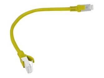 LANBERG PCU6-10CC-0025-Y Lanberg Patchcord RJ45 kat. 6 UTP 0.25m żółty