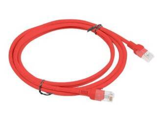 LANBERG PCU6-10CC-0200-R Lanberg Patchcord RJ45 kat. 6 UTP 2m czerwony