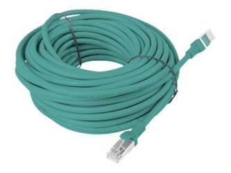 LANBERG PCU6-10CC-1500-G Lanberg Patchcord RJ45 kat. 6 UTP 15m zielony